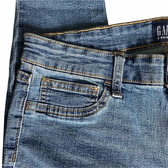 GAP Factory Cropped Favorite High Stretch Jegging Jeans- Size 28 -EUC - Picture 6 of 10